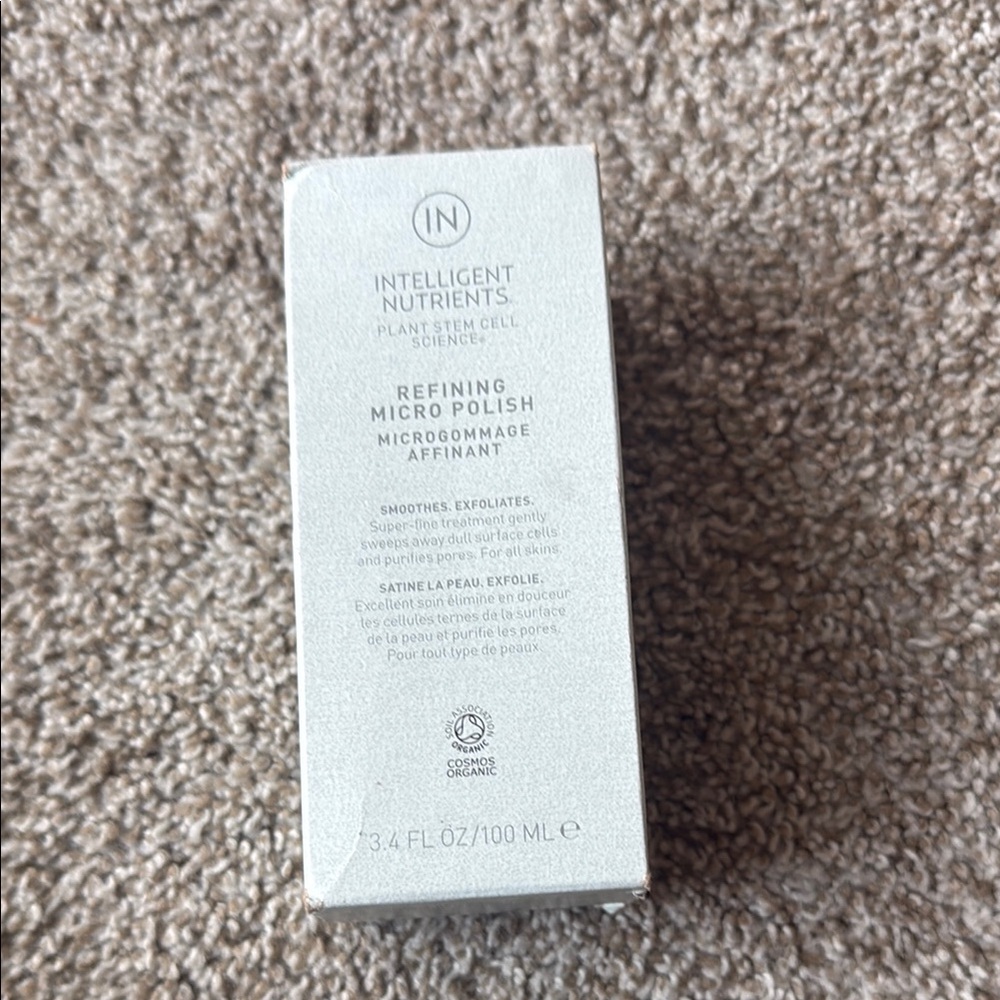 Intelligent nutrients reading micro polish face cream 3.4FL new sealed